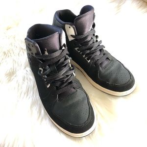 Jordan 1 flight 3 BG black gray white shoes kids